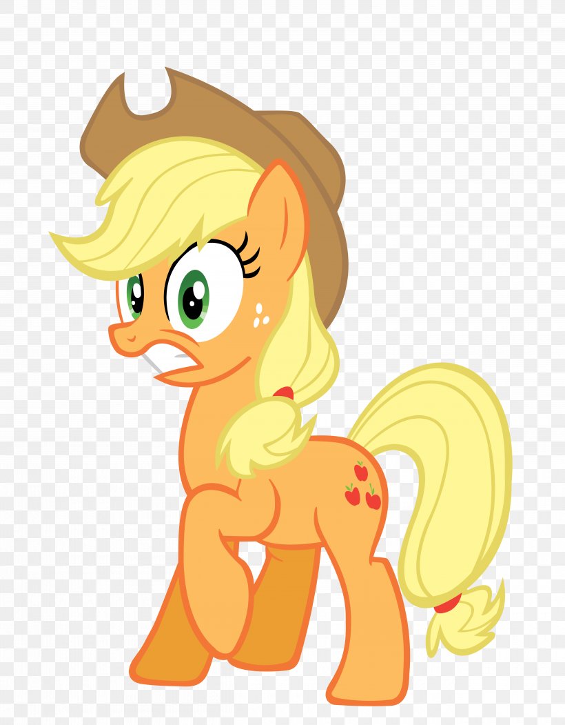 Applejack Fluttershy Pinkie Pie Rainbow Dash Pony, PNG, 5000x6410px, Applejack, Animal Figure, Art, Cartoon, Deviantart Download Free