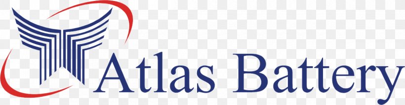 Atlas Battery Limited Electric Battery Logo Business Brand, PNG, 1200x314px, Electric Battery, Atlas Honda, Blue, Brand, Business Download Free
