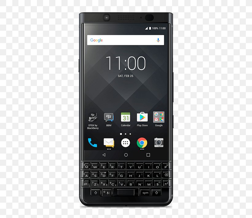 BlackBerry DTEK60 Smartphone QWERTY EDGE, PNG, 710x710px, Blackberry Dtek60, Blackberry, Blackberry Keyone, Cellular Network, Communication Device Download Free