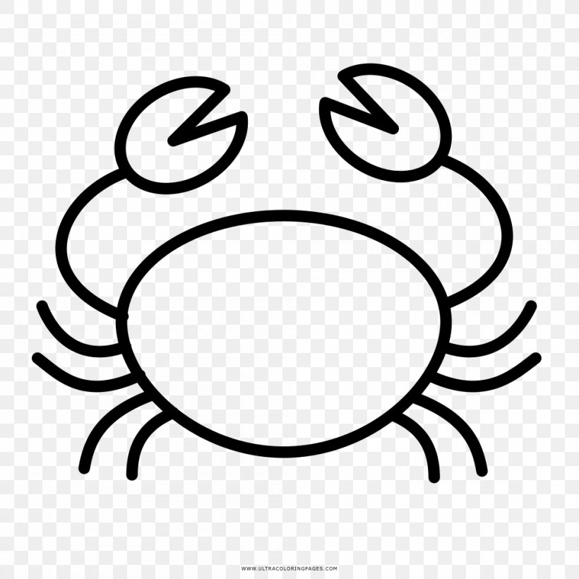 Drawing Crab Hello Kitty Paper, PNG, 1000x1000px, Drawing, Animated Cartoon, Black, Black And White, Cangrejo Download Free