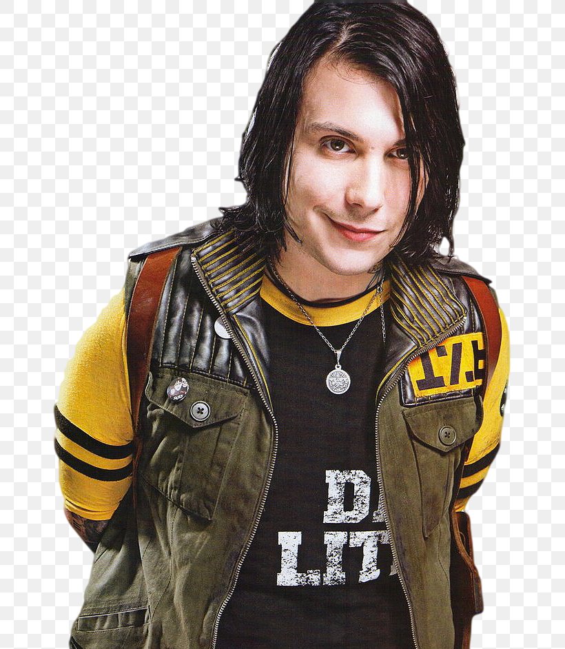 Frank Iero My Chemical Romance Danger Days: The True Lives Of The Fabulous Killjoys Musician, PNG, 667x942px, Frank Iero, Gerard Way, Jacket, Kerrang, Lead Vocals Download Free