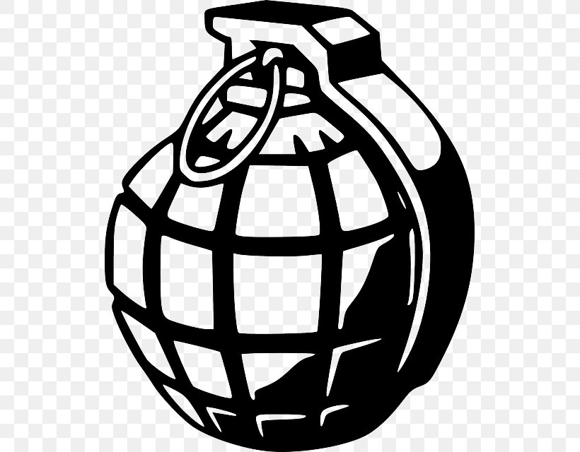 Grenade Art Weapon, PNG, 523x640px, Grenade, Art, Artwork, Ball, Black And White Download Free
