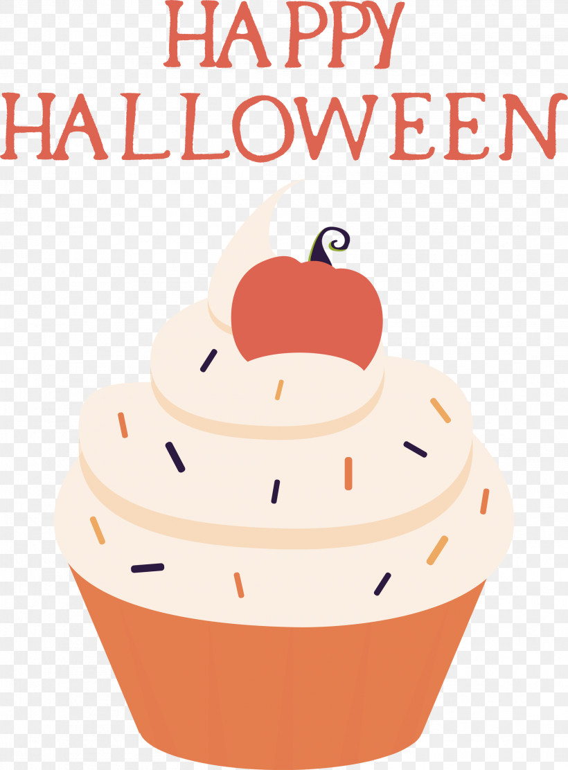 Happy Halloween, PNG, 2211x2999px, Happy Halloween, Cartoon, Cream, Fruit, Geometry Download Free