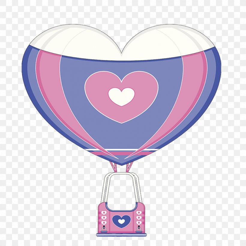 Hot Air Balloon Heart Toy Balloon, PNG, 1000x1000px, Watercolor, Cartoon, Flower, Frame, Heart Download Free