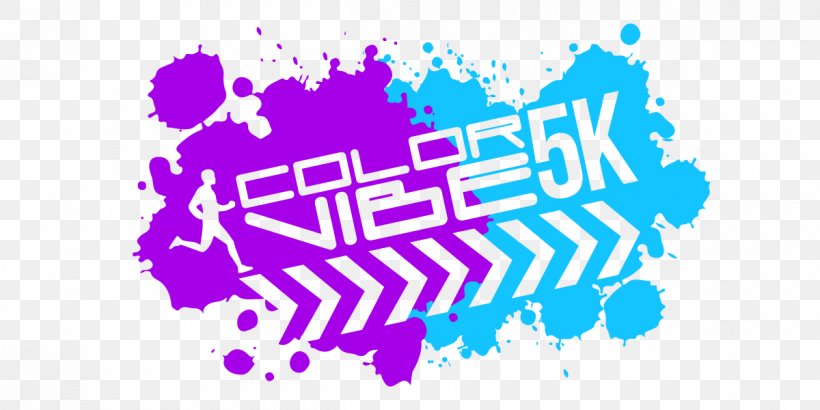 The Color Run 5K Run Running Paint, PNG, 1200x600px, 5k Run, Color Run, Area, Blue, Brand Download Free