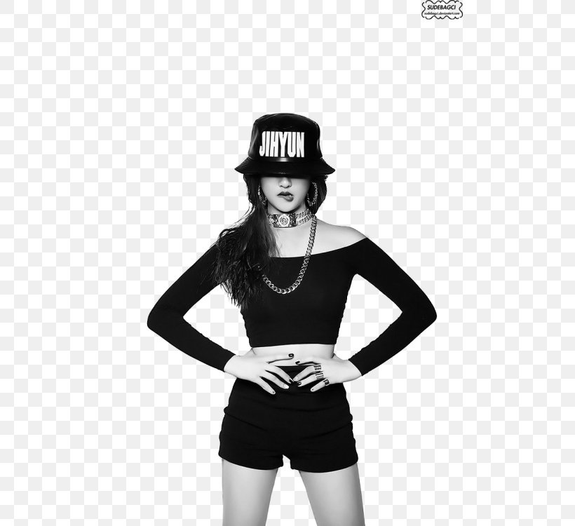 4Minute Crazy K-pop South Korea Image, PNG, 500x750px, Crazy, Actor, Black And White, Cube Entertainment, Fashion Model Download Free