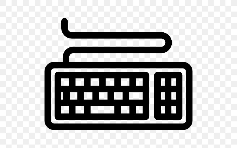Computer Keyboard, PNG, 512x512px, Computer Keyboard, Area, Automotive Exterior, Black And White, Brand Download Free