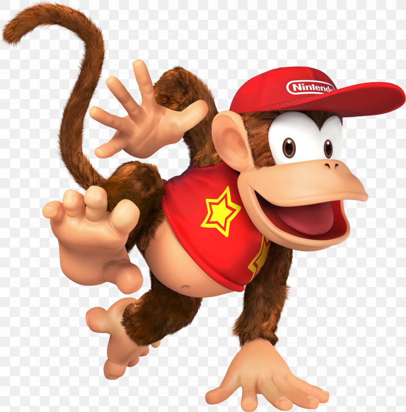 Donkey Kong Country 2: Diddy's Kong Quest Super Smash Bros. For Nintendo 3DS And Wii U Super Smash Bros. Brawl, PNG, 3449x3500px, Donkey Kong Country, Diddy Kong, Donkey Kong, Mario, Mascot Download Free