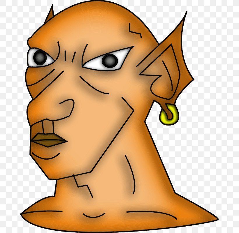 Goblin Orc Clip Art, PNG, 681x800px, Goblin, Art, Cartoon, Character, Cheek Download Free
