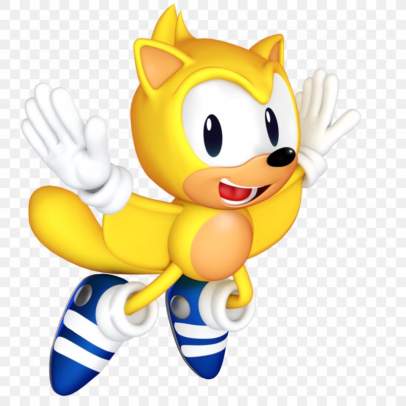 Ray The Flying Squirrel Sonic Mania Sonic Lost World Sonic The Hedgehog, PNG, 2900x2900px, Squirrel, Cartoon, Fictional Character, Flying Squirrel, Mascot Download Free