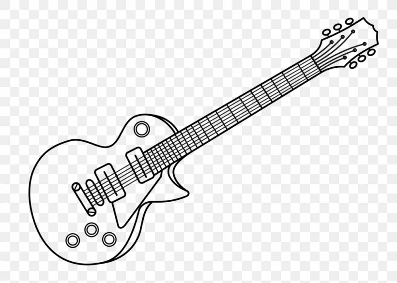 Bass Guitar Electric Guitar Gibson Les Paul Custom Line Art, PNG, 1024x731px, Watercolor, Cartoon, Flower, Frame, Heart Download Free