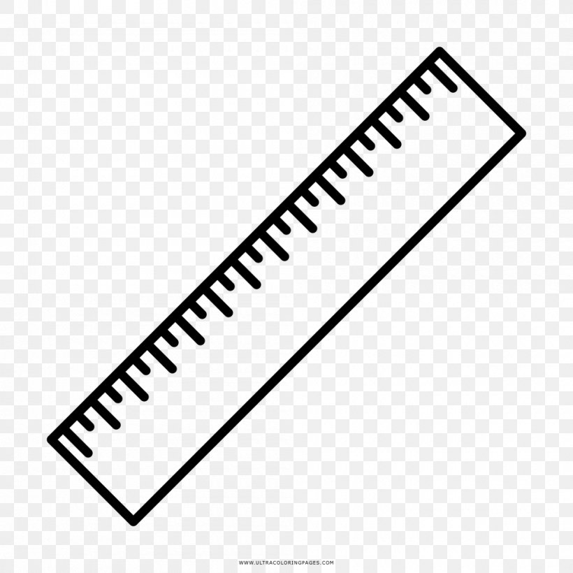 Coloring Book Ruler Drawing, PNG, 1000x1000px, Coloring Book, Area, Black, Black And White, Brand Download Free
