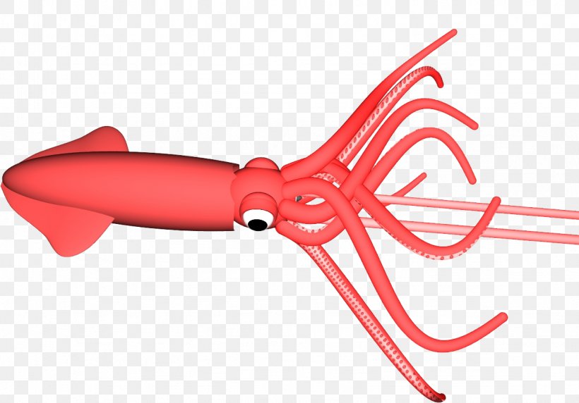 Giant Squid Cephalopod Clip Art, PNG, 1231x860px, 3d Computer Graphics, Squid, Cephalopod, Collision, Digital Image Download Free