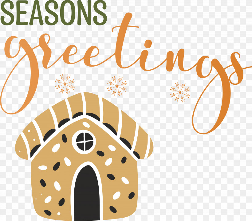 Seasons Greetings, PNG, 6760x5941px, Seasons Greetings, Gingerbread, Merry Christmas Download Free