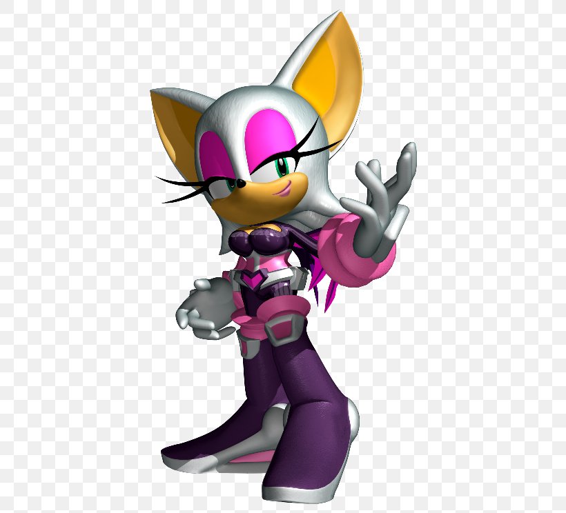 Sonic Heroes Rouge The Bat Sonic Generations Sonic Free Riders Sonic Adventure 2, PNG, 400x744px, Sonic Heroes, Action Figure, Amy Rose, Art, Cartoon Download Free