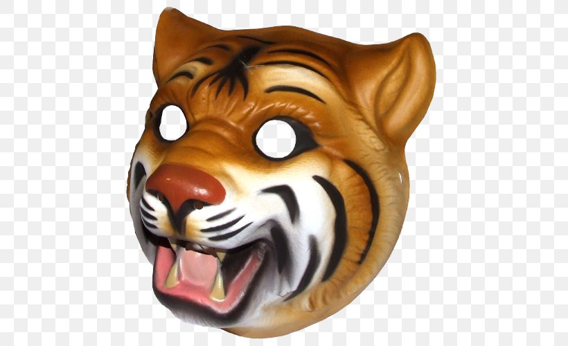 White Tiger Mask Face Child, PNG, 500x500px, Tiger, Animal, Bag, Big Cats, Carnivoran Download Free