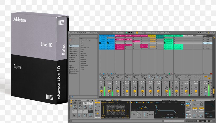 Ableton Live Musical Instruments Multitrack Recording, PNG, 1887x1081px, Watercolor, Cartoon, Flower, Frame, Heart Download Free