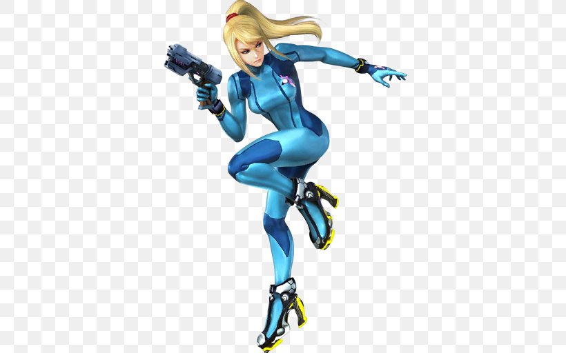 Super Smash Bros. For Nintendo 3DS And Wii U Super Smash Bros. Brawl Metroid: Other M Metroid: Zero Mission, PNG, 512x512px, Super Smash Bros Brawl, Action Figure, Captain Falcon, Costume, Electric Blue Download Free