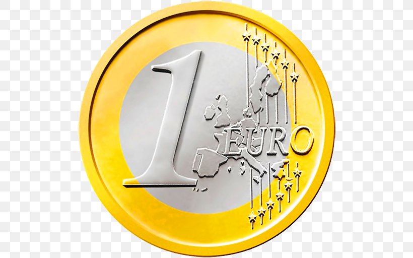1 Euro Coin Euro Coins 1 Cent Euro Coin Clip Art, PNG, 512x512px, 1 Cent Euro Coin, 1 Euro Coin, 2 Euro Coin, Coin, Currency Download Free