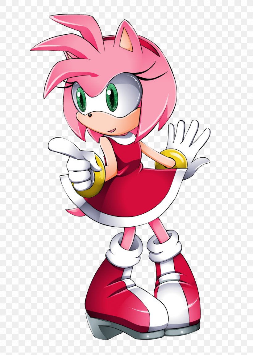 Amy Rose Sonic The Hedgehog Shadow The Hedgehog Fan Art, PNG, 1000x1400px, Watercolor, Cartoon, Flower, Frame, Heart Download Free