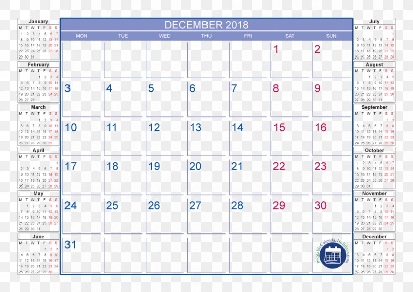 Calendar September Holiday Month December, PNG, 842x595px, Calendar, Area, August, December, February Download Free
