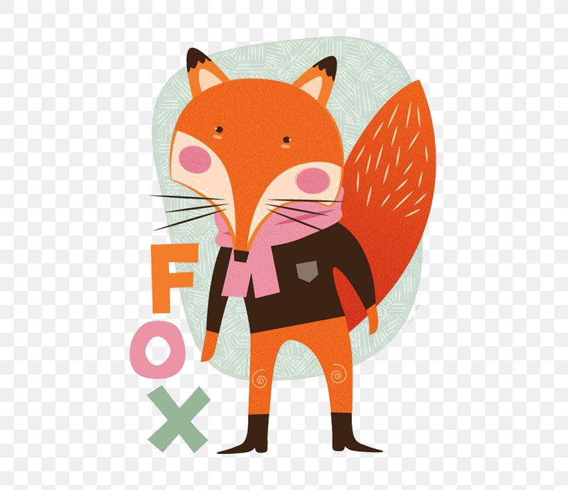 Cartoon Fox Mr. Fox Poster Illustration, PNG, 500x707px, Cartoon Fox, Art, Canidae, Carnivoran, Cartoon Download Free