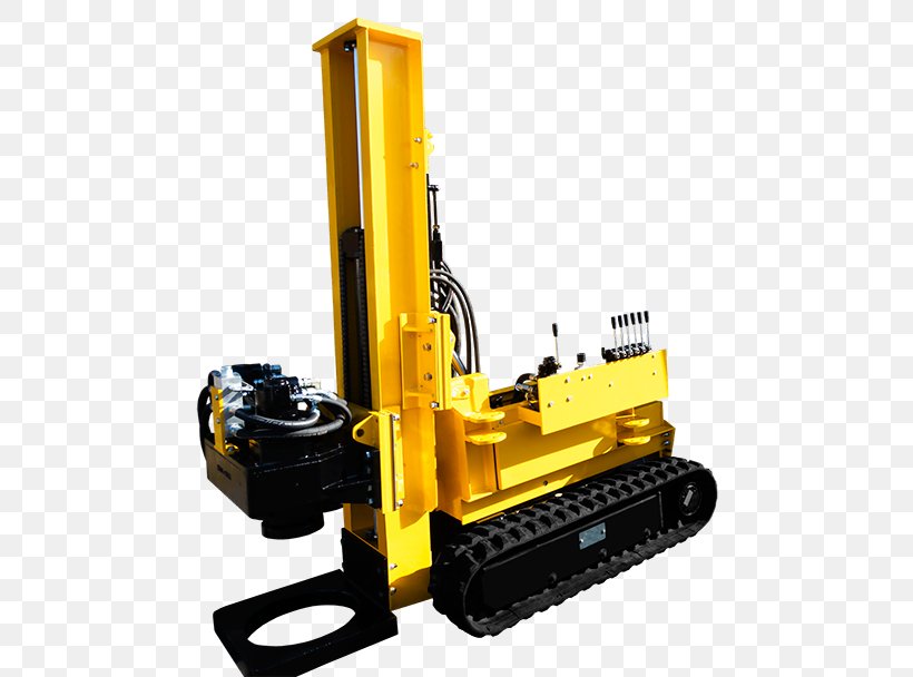 Drilling Rig Machine Augers Deep Foundation Pile Driver, PNG, 500x608px, 2019 Mini Cooper Clubman, Drilling Rig, Augers, Concrete, Construction Equipment Download Free