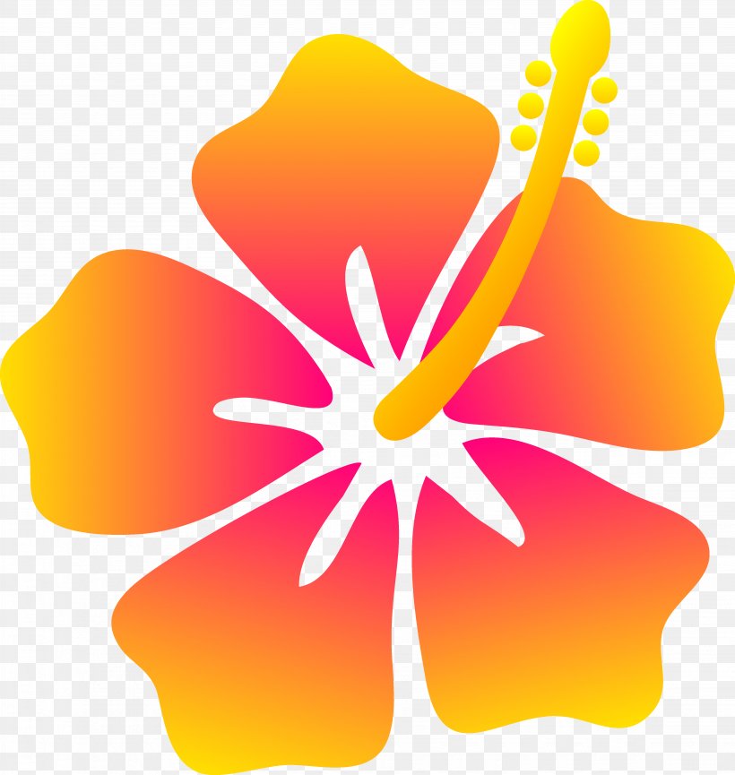 Hawaiian Flower Drawing Clip Art, PNG, 4524x4776px, Hawaii, Aloha, Art, Drawing, Flora Download Free