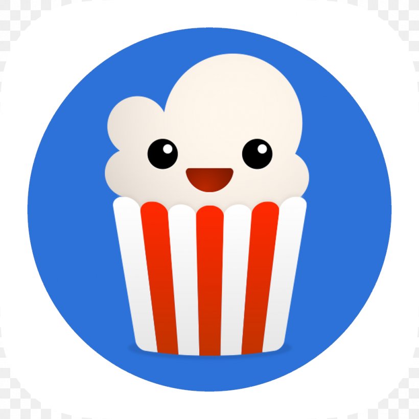 Popcorn Time Streaming Media Virtual Private Network, PNG, 1024x1024px, Popcorn, Android, Fictional Character, Food, Github Download Free