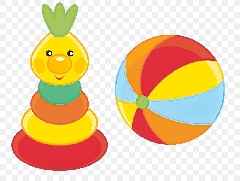 Baby Toys, PNG, 800x619px, Yellow, Baby Toys Download Free