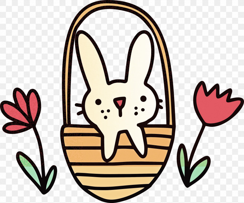 Happy Easter, PNG, 3000x2496px, Happy Easter, Cartoon, Coloring Book, Easter, Easter Bunny Download Free