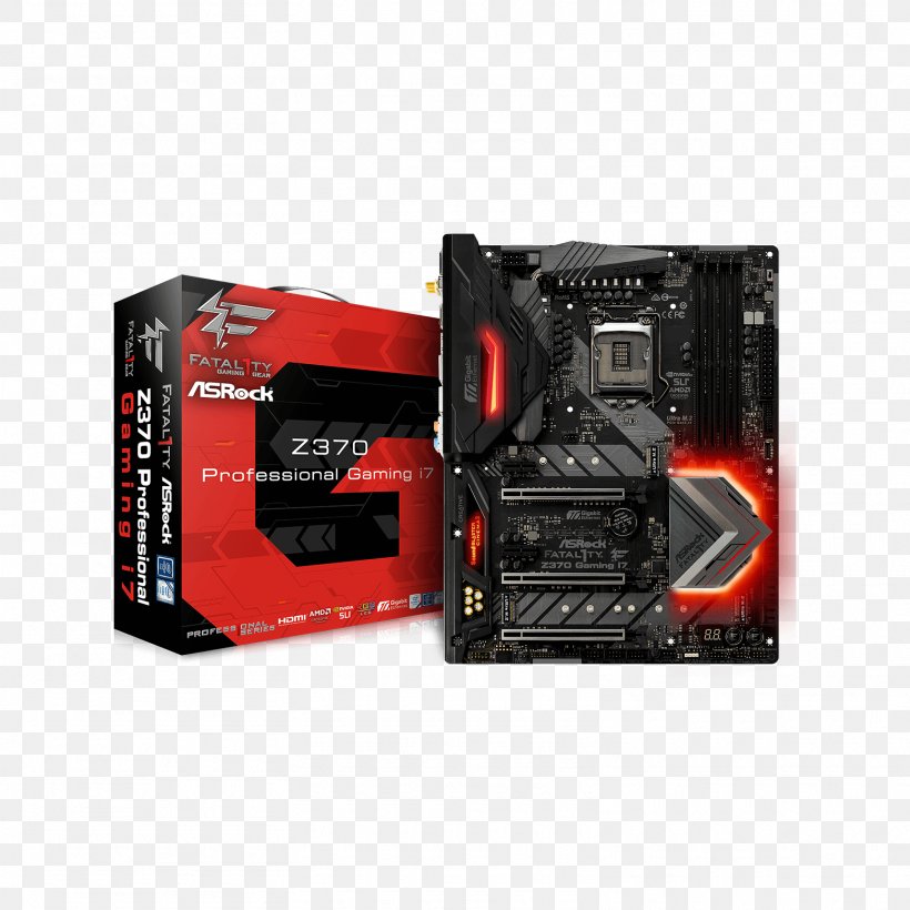 Intel Motherboard ASROCK ASRock Fatal1ty Z370 Professional Gaming I7 LGA 1151, PNG, 1565x1565px, Intel, Asrock, Asrock Z370 Extreme4, Asrock Z370 Gaming K6, Atx Download Free