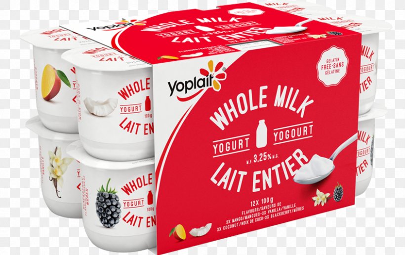 Milk Yoplait Yoghurt Frozen Yogurt Stonyfield Farm, Inc., PNG, 844x532px, Milk, Berry, Brown Cow, Chobani, Cream Download Free