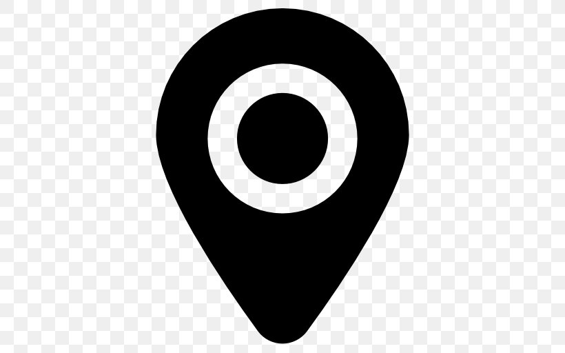 Logo Black And White Symbol, PNG, 512x512px, Pointer, Black And White, Locator Map, Logo, Symbol Download Free
