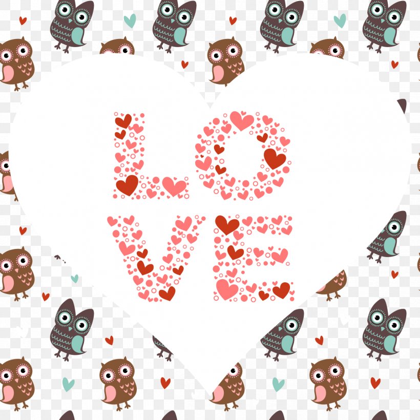 Owl Cartoon Heart Illustration, PNG, 1250x1250px, Owl, Cartoon, Drawing, Greeting Card, Heart Download Free