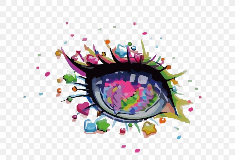 Eye Graphic Design Watercolor Painting, PNG, 1500x1021px, Eye, Color, Eye Color, Eye Relief, Fairy Tale Download Free