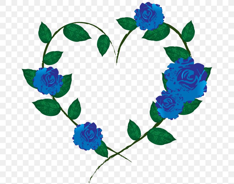 Rose Flower Floral Design, PNG, 670x644px, Rose, Artwork, Blue, Branch, Cut Flowers Download Free