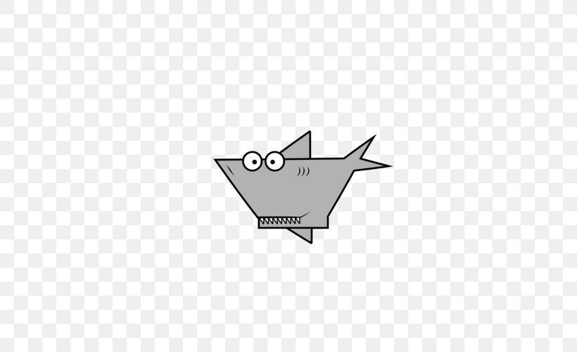Shark Cuteness Clip Art, PNG, 500x500px, Shark, Area, Black And White, Brand, Cartoon Download Free