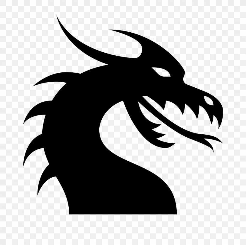 Chinese Dragon Symbol Clip Art, PNG, 1600x1600px, Dragon, Black And White, Chinese Dragon, Drawing, Fictional Character Download Free