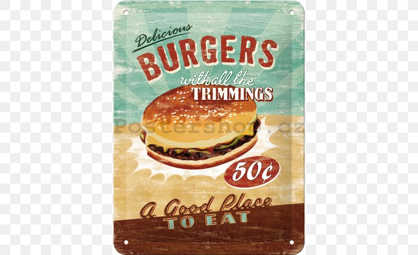 Hamburger Diner Cafe French Fries Bistro, PNG, 500x500px, Hamburger, American Food, Bar, Bistro, Breakfast Sandwich Download Free