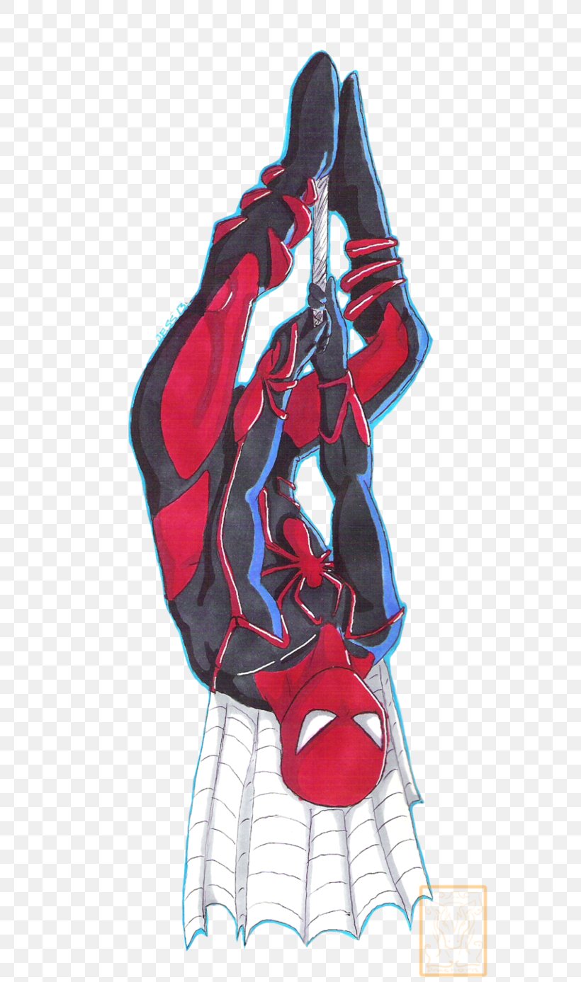 Spider-Man: Homecoming Film Series Drawing Art, PNG, 576x1387px, Spiderman,  Art, Costume Design, Deviantart, Door Hanger