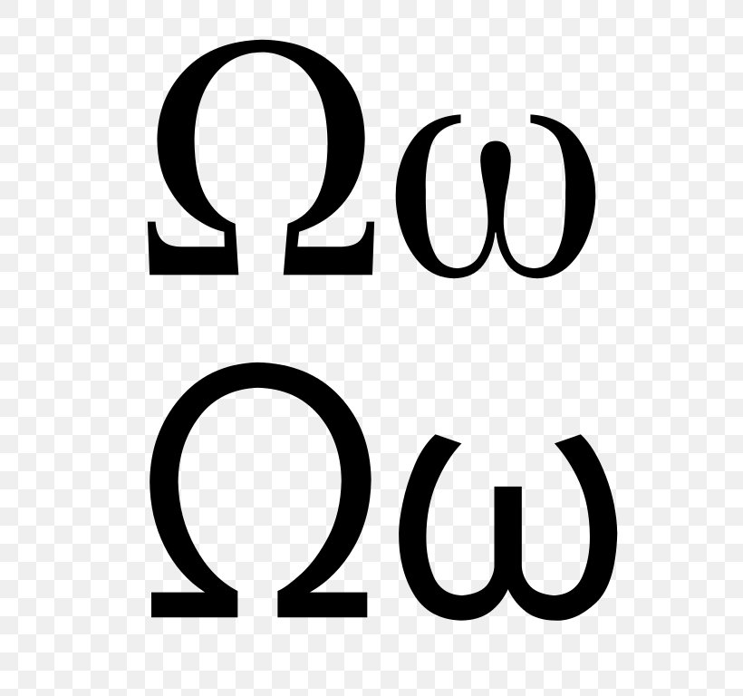 Omega Letter Case Greek Alphabet Sans-serif, PNG, 576x768px, Omega, Alphabet, Area, Bas De Casse, Black And White Download Free