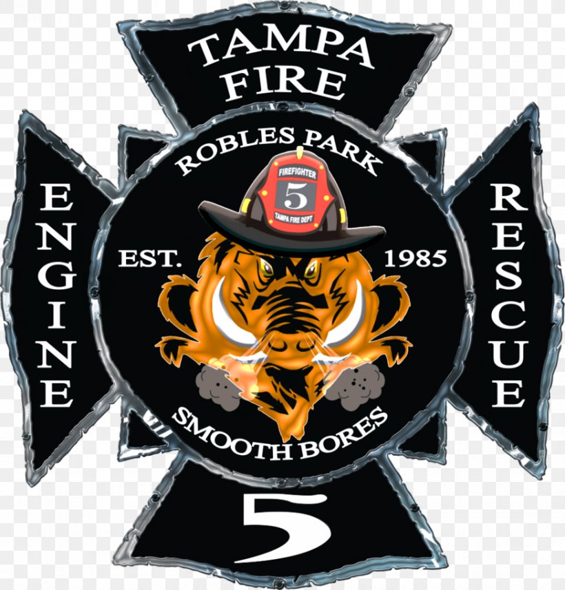 Tampa Fire Station #1 Tampa, FL Fire & Rescue Logo Fire Department, PNG, 874x914px, Logo, Badge, Brand, Conflagration, Emblem Download Free