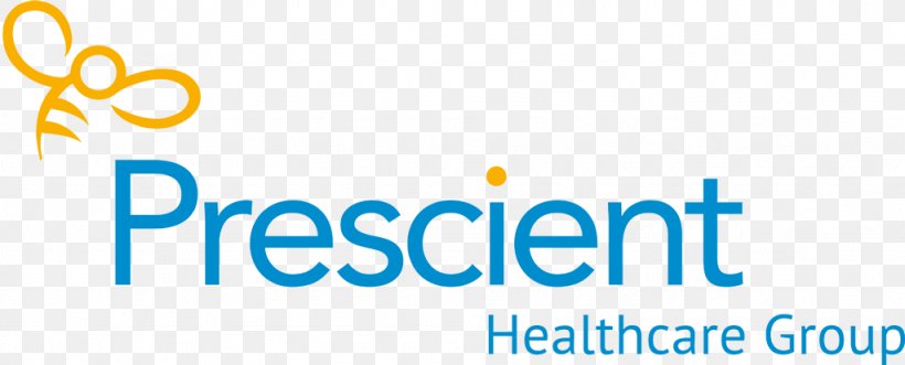 Logo Brand Prescient Healthcare Group (Uk) Limited Product Font, PNG, 1024x414px, Logo, Area, Blue, Brand, Health Care Download Free