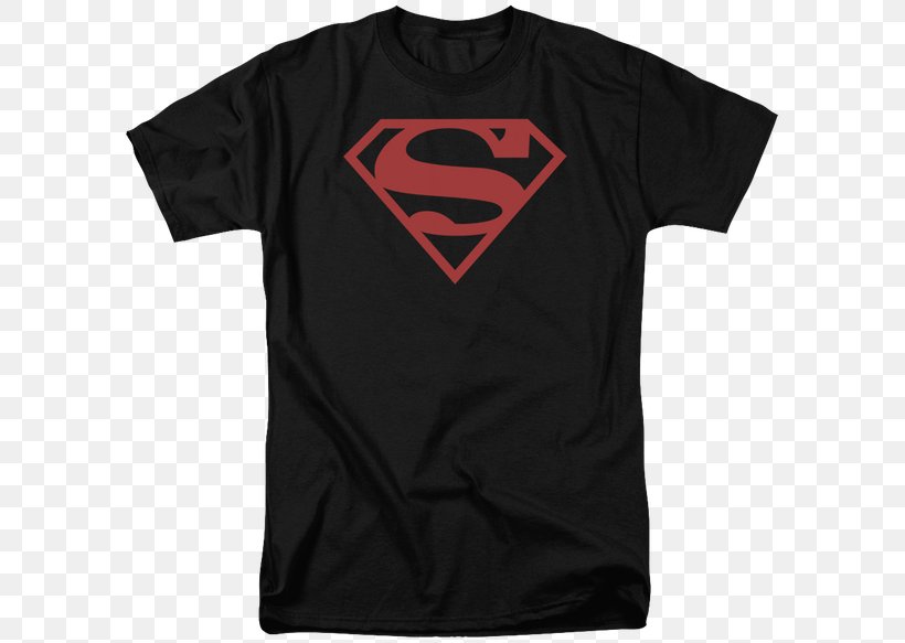 Superboy T-shirt Superman Top, PNG, 600x583px, Superboy, Active Shirt, Black, Brand, Clothing Download Free