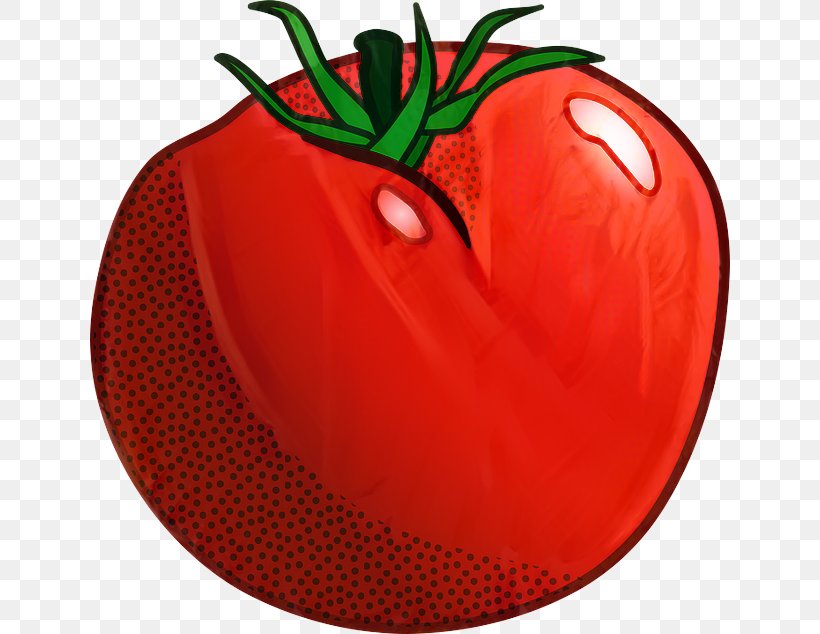 Tomato Cartoon, PNG, 640x634px, Tomato, Apple, Capsicum, Chili Pepper, Food Download Free