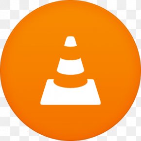 Vlc - Symbol Orange Smile Circle PNG