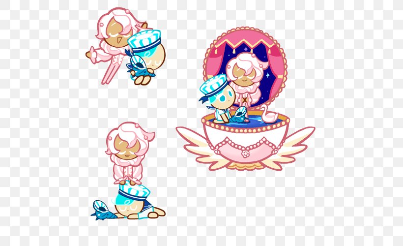 Cookie Run Biscuits Frosting & Icing Sticker Food, PNG, 500x500px, Cookie Run, Area, Art, Balloon, Biscuits Download Free
