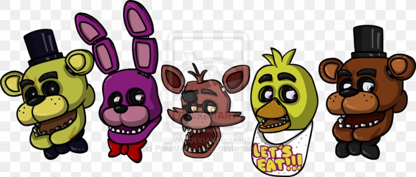 Five Nights At Freddy's 4 Five Nights At Freddy's: Sister Location Five Nights At Freddy's 2 Five Nights At Freddy's 3, PNG, 1024x438px, Five Nights At Freddy S 2, Animation, Character, Cold Porcelain, Drawing Download Free