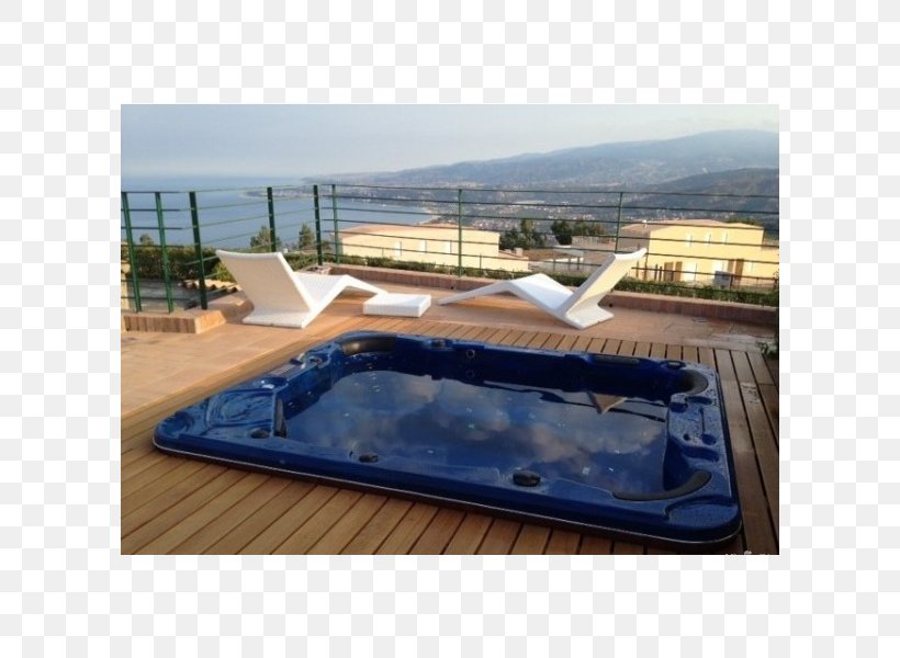 Hot Tub Swimming Pool Bathtub Furniture Terrace, PNG, 600x600px, Hot Tub, Bathroom, Bathtub, Bubble Bath, Chromotherapy Download Free